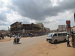 Kampala - de hoofdstad van Uganda