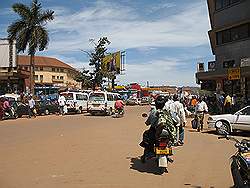 Kampala - de hoofdstad van Uganda