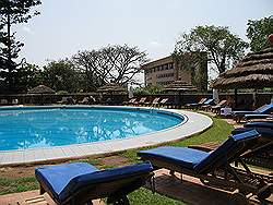 Sheraton hotel Kampala - zwembad
