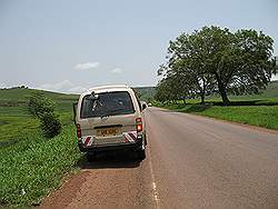 Jinja: source of the nile - onderweg naar Jinja