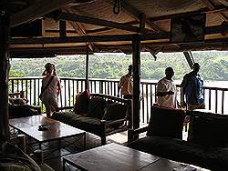 Jinja Nile resort - hut naast het resort