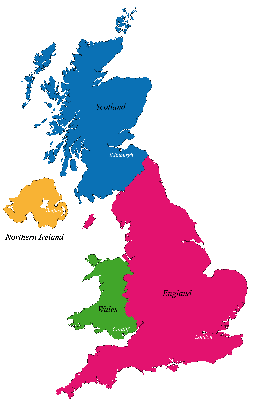 map UK