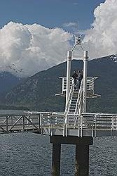 Porteau Cove - oude pier voor ferryboten