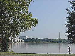 Arlington cemetary - aan de overkant van de Potomac River