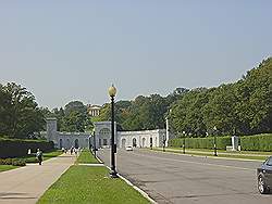 Arlington cemetary - de oprijlaan