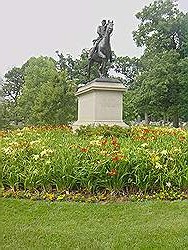 Arlington cemetary - een van de vele monumenten in Arlington