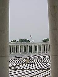 Arlington cemetary - het amphitheater