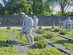 Het Korean war memorial