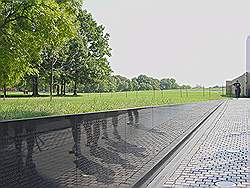 Het Vietnam veterans memorial