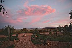 Safari - Inverdoorn Lodge met mooie zonsondergang
